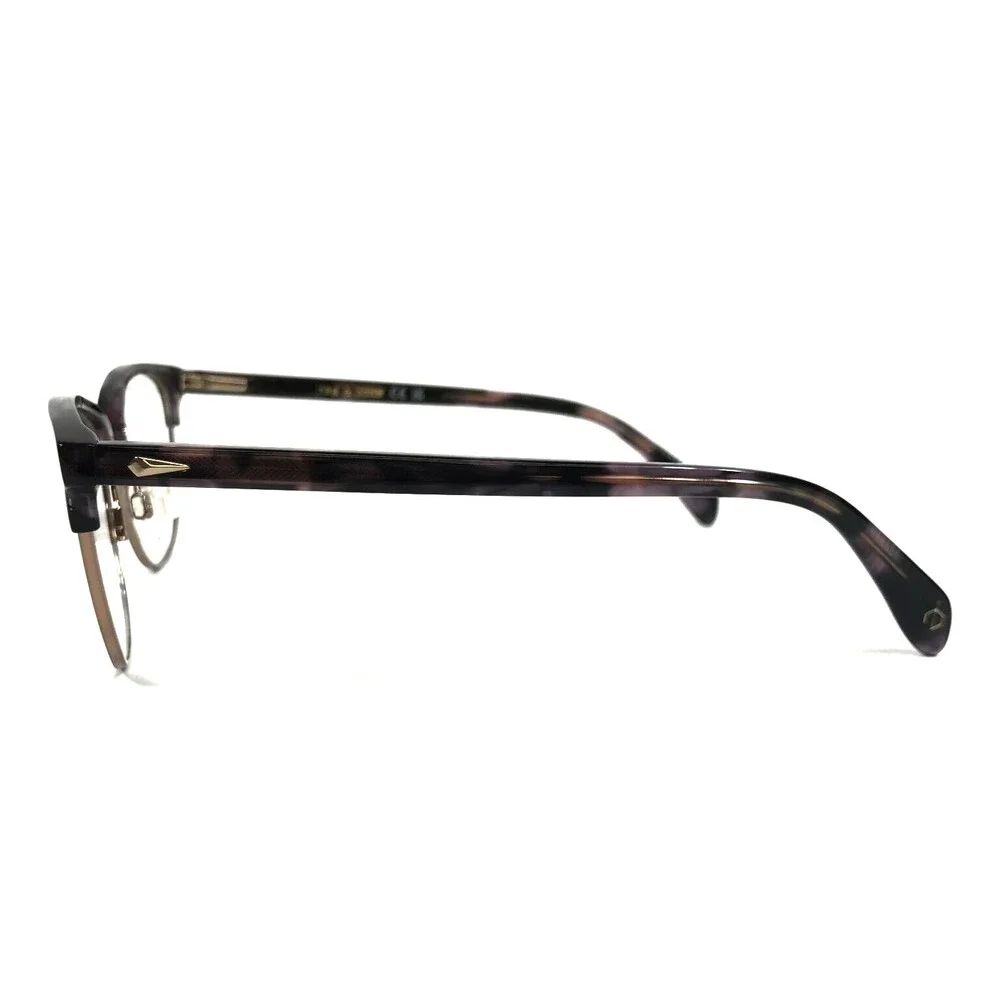 Rag & Bone Eyeglasses Frames RNB3060/G HKZ Purple Tortoise Gold 52-17-140